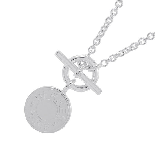 HERMES Amulette H Confetti Necklace SV925