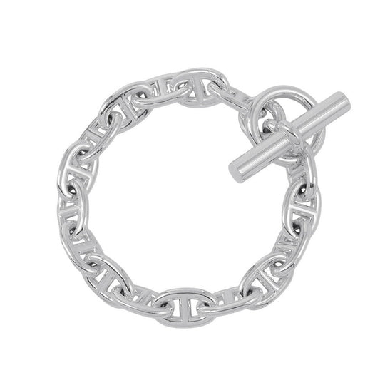 HERMES Chaine d'Ancre Bracelet 16 frames Size MM SV925