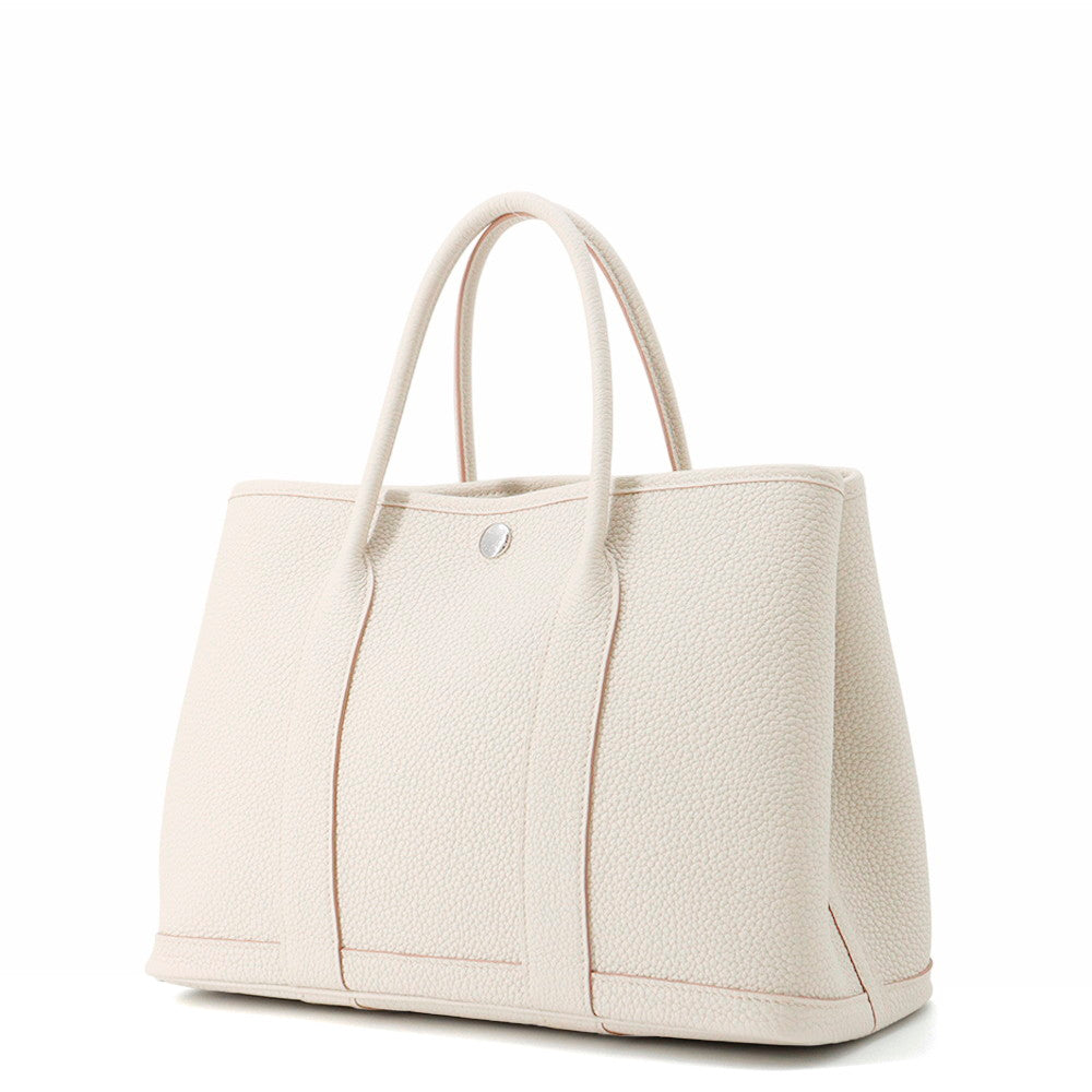 HERMES Garden Party Beton Negonda Leather Size TPM