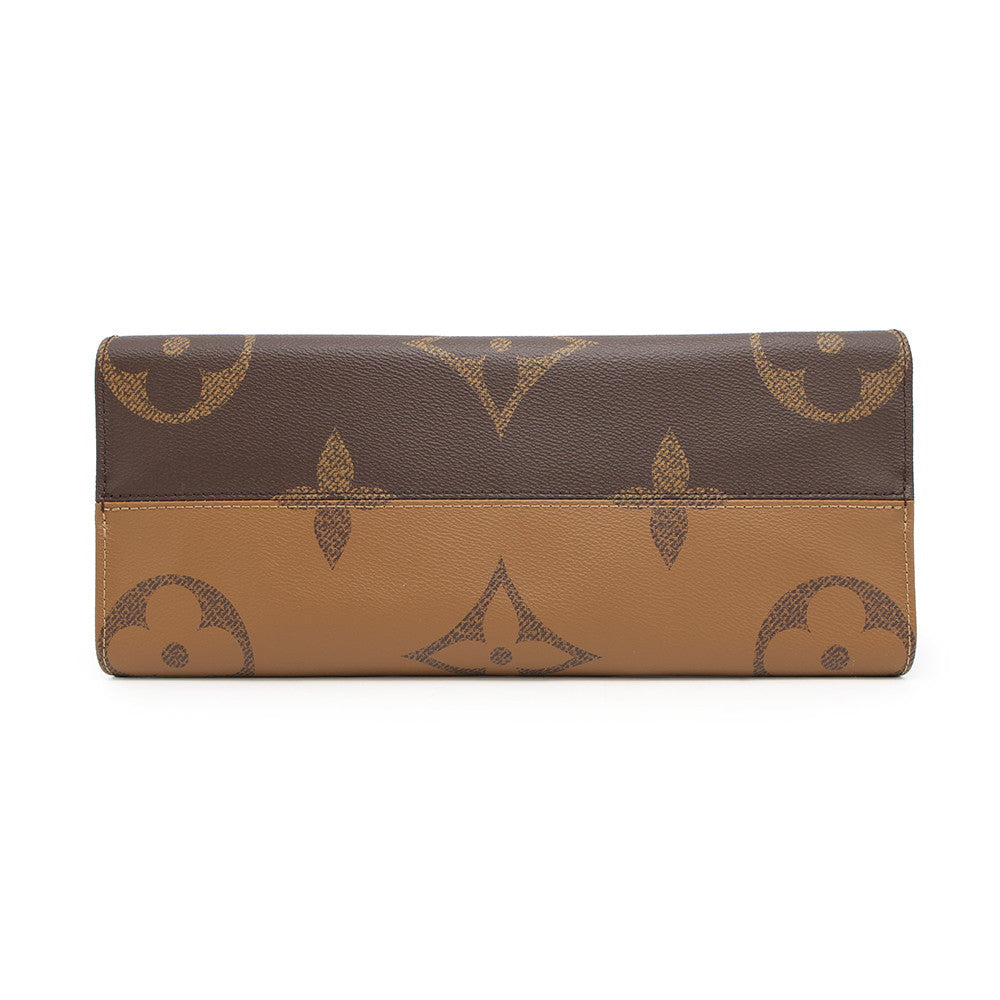 LOUIS VUITTON Onthego RedM45321 Monogram Monogram Reverse Canvas Monogram Giant Size MM