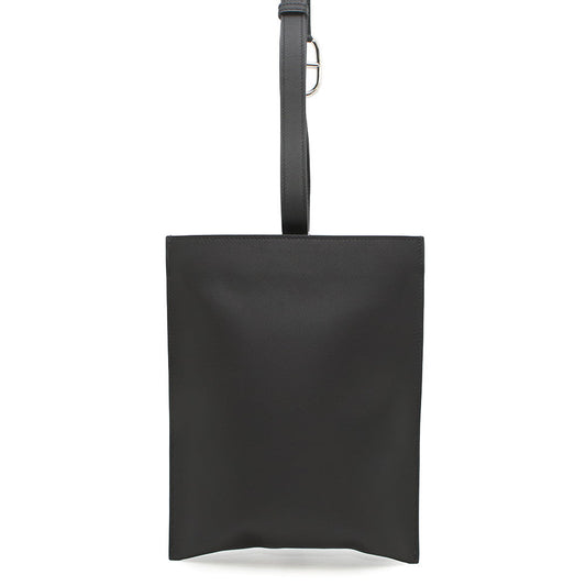 HERMES Potential Plus Black Swift Leather