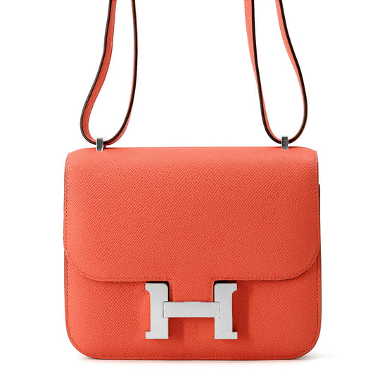 HERMES Constance3Miroir Orange Field Epsom Size Mini