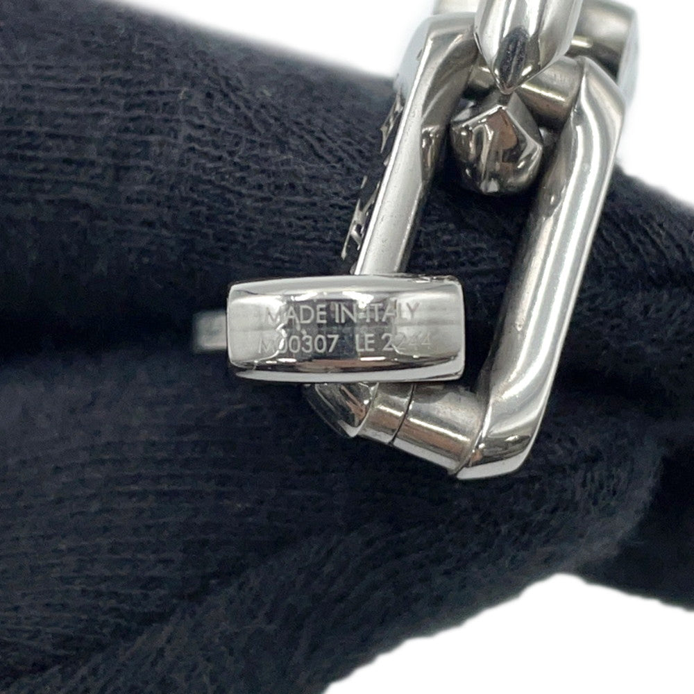 LOUIS VUITTON Necklace Chain Monogram SilverM00307 Metal