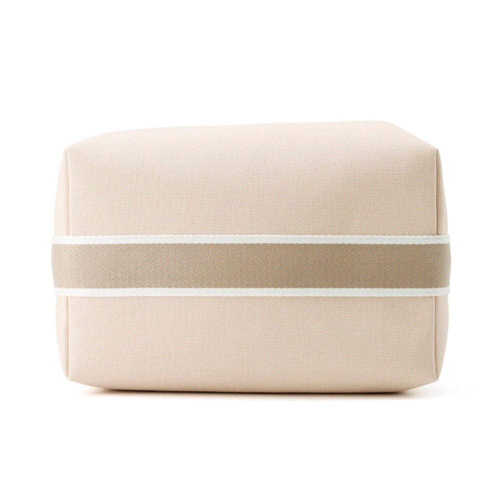 HERMES Brid a Black Beige Canvas Size GM