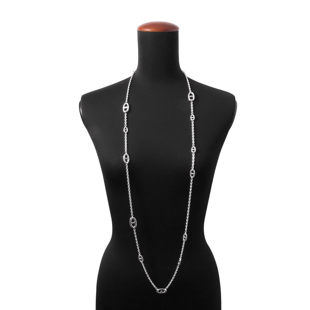 HERMES Farandole Necklace Size 120 SV925