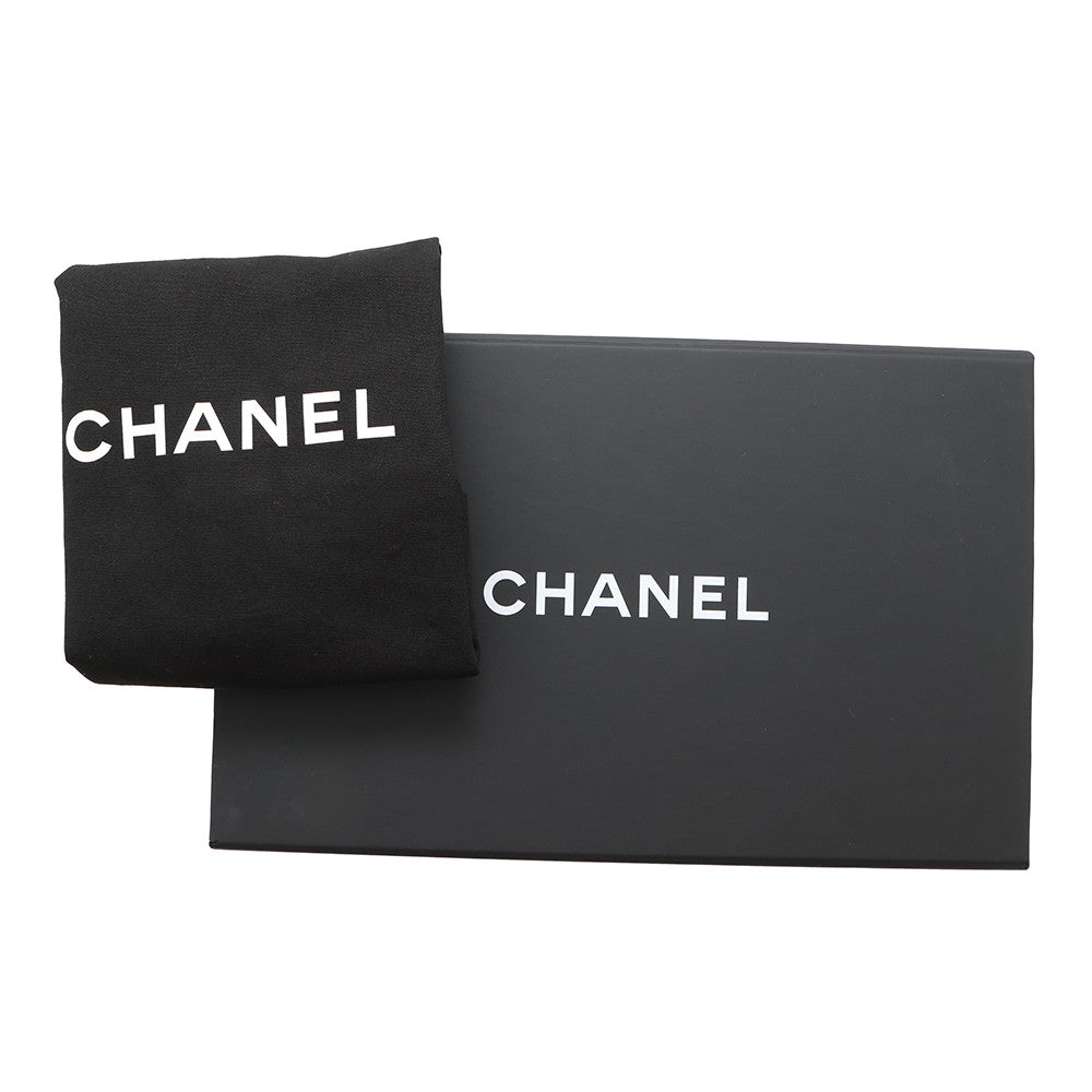 CHANEL Matelasse ChainShoulder Bag GrayA69900 Lambskin Size 20