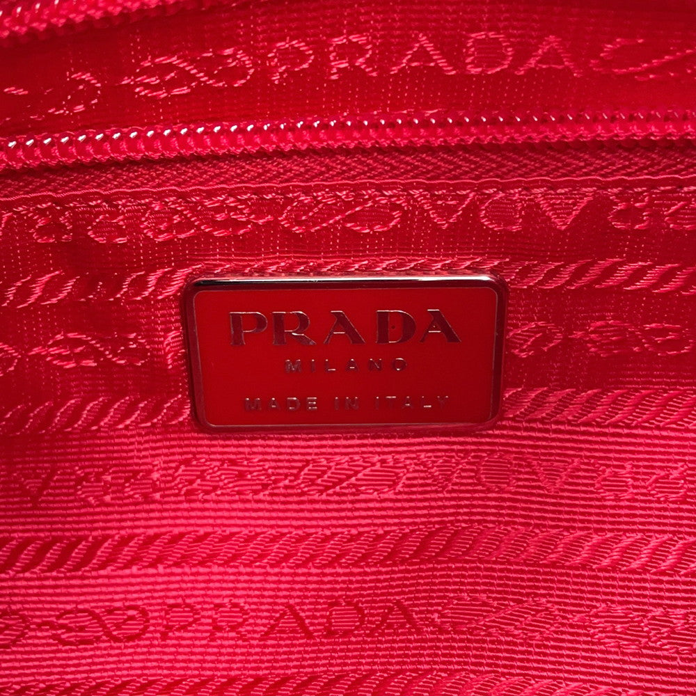 PRADA Shoulder Bag RedB8994 Nylon