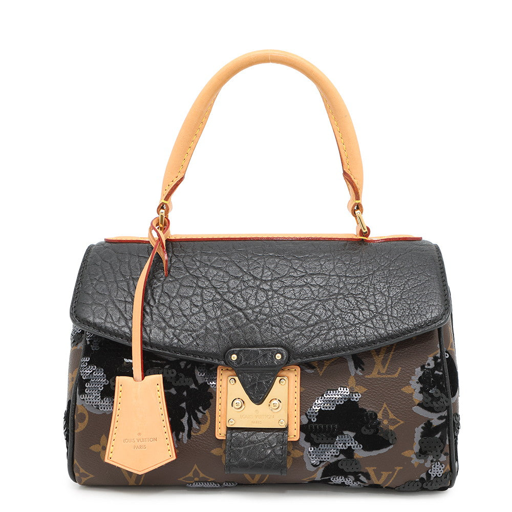 LOUIS VUITTON carrousel Brown/NoirM40434 Monogram Fleur de Jae