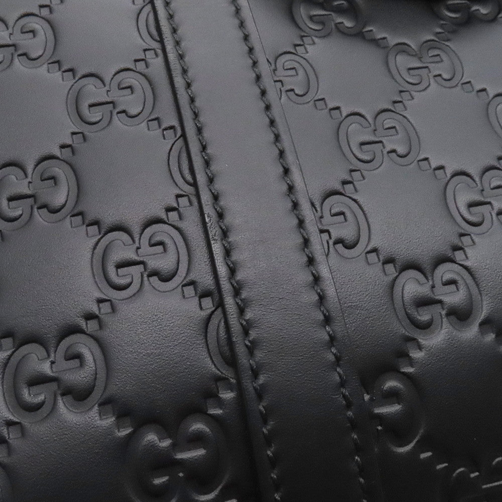 GUCCI Briefcase Black435322 GuccissimaLeather