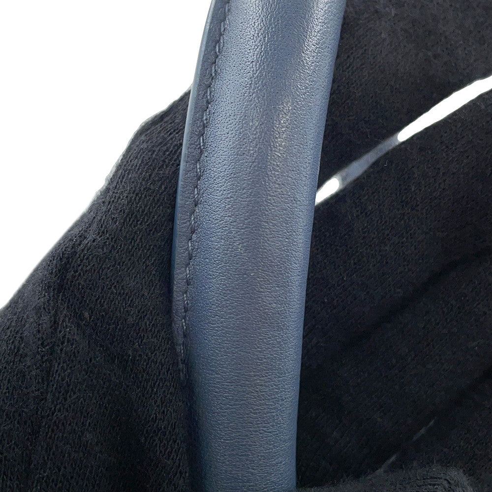 Dior Book tote BlueM1296ZGSB Calf Leather Size Medium