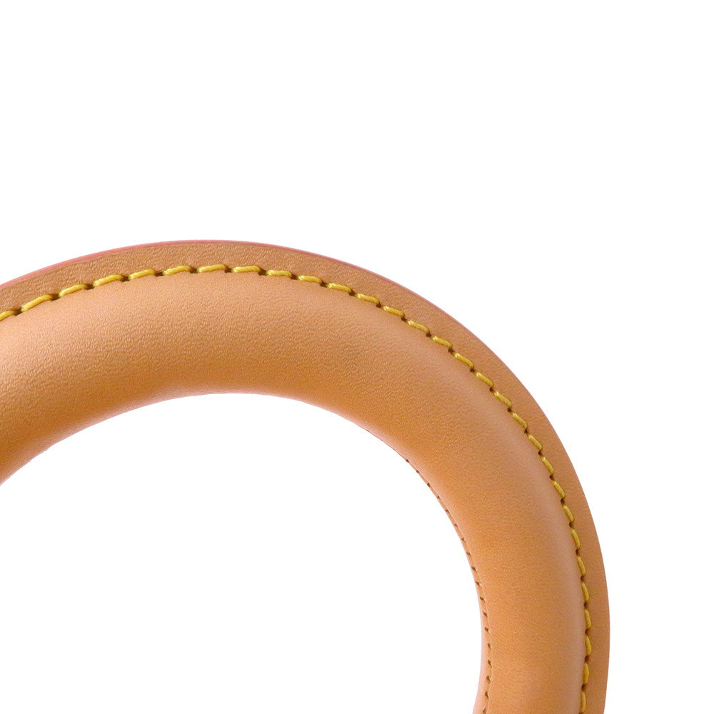 LOUIS VUITTON Vertical Box Trunk SaffronYellowM59666 CowhideLeather