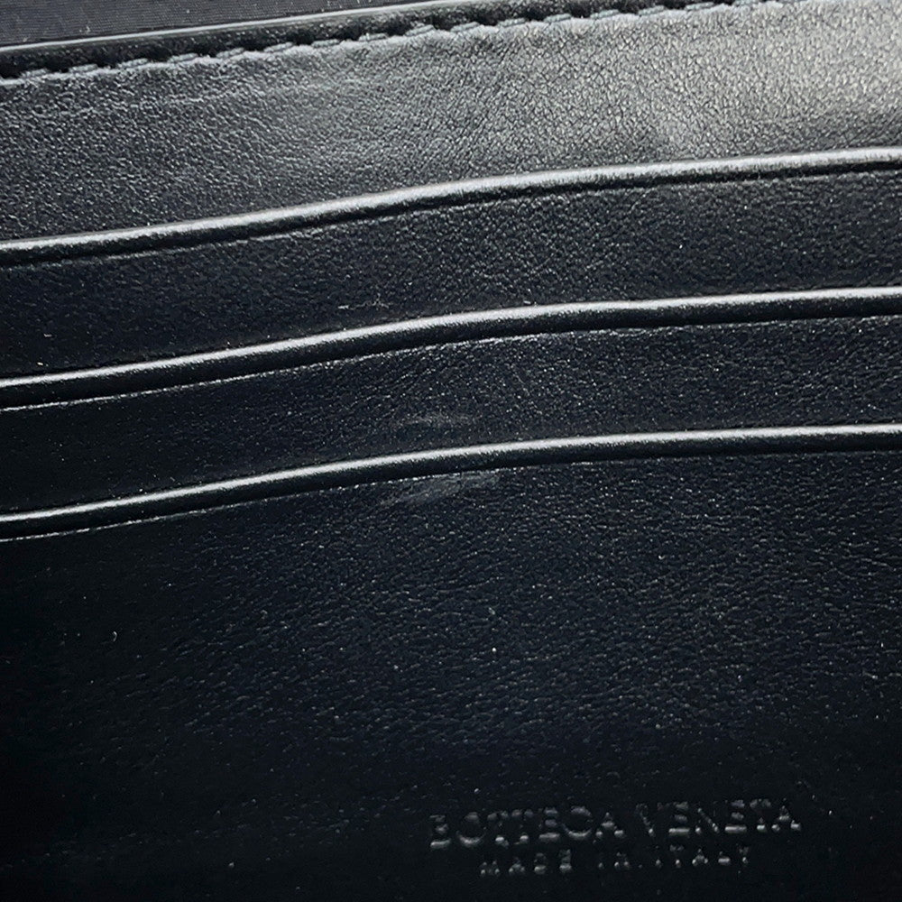 Bottega Veneta Crossbody Bag Black778706 Rubber Leather