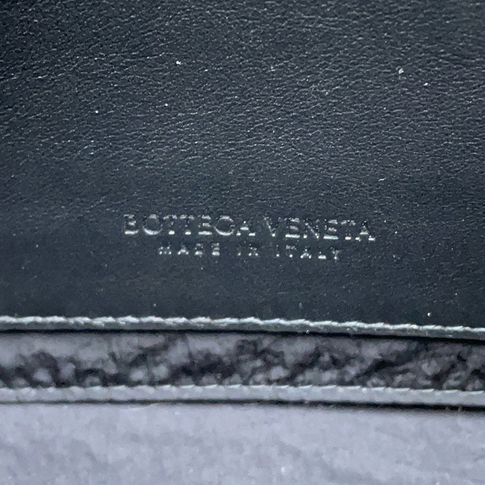 Bottega Veneta Crossbody Bag Black778706 Rubber Leather