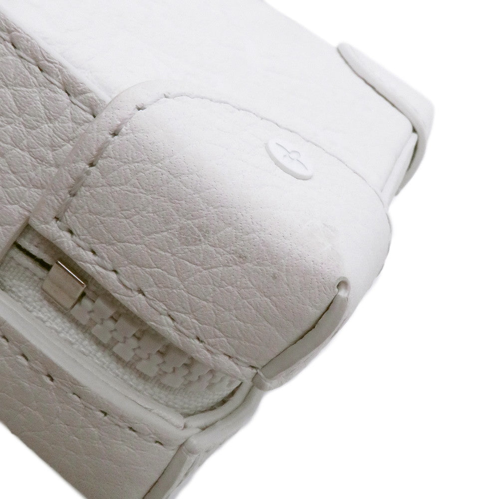 LOUIS VUITTON Soft Trunk / Wallet WhiteM80146 Monogram・Taurillon LV Friend