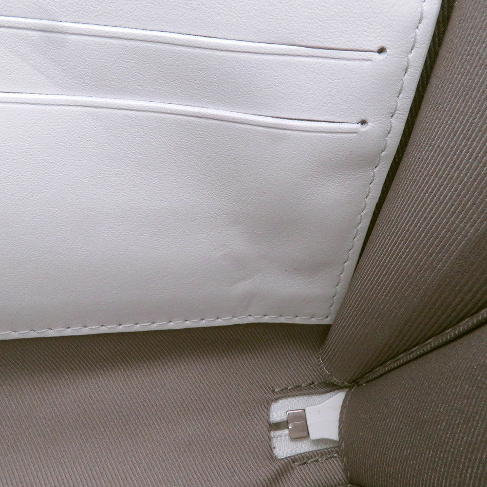 LOUIS VUITTON Soft Trunk / Wallet WhiteM80146 Monogram・Taurillon LV Friend