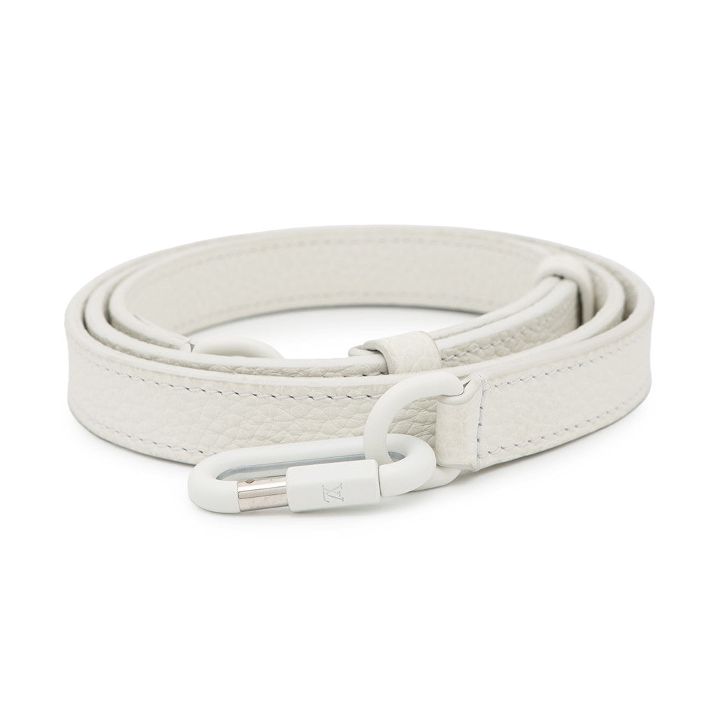 LOUIS VUITTON Soft Trunk / Wallet WhiteM80146 Monogram・Taurillon LV Friend