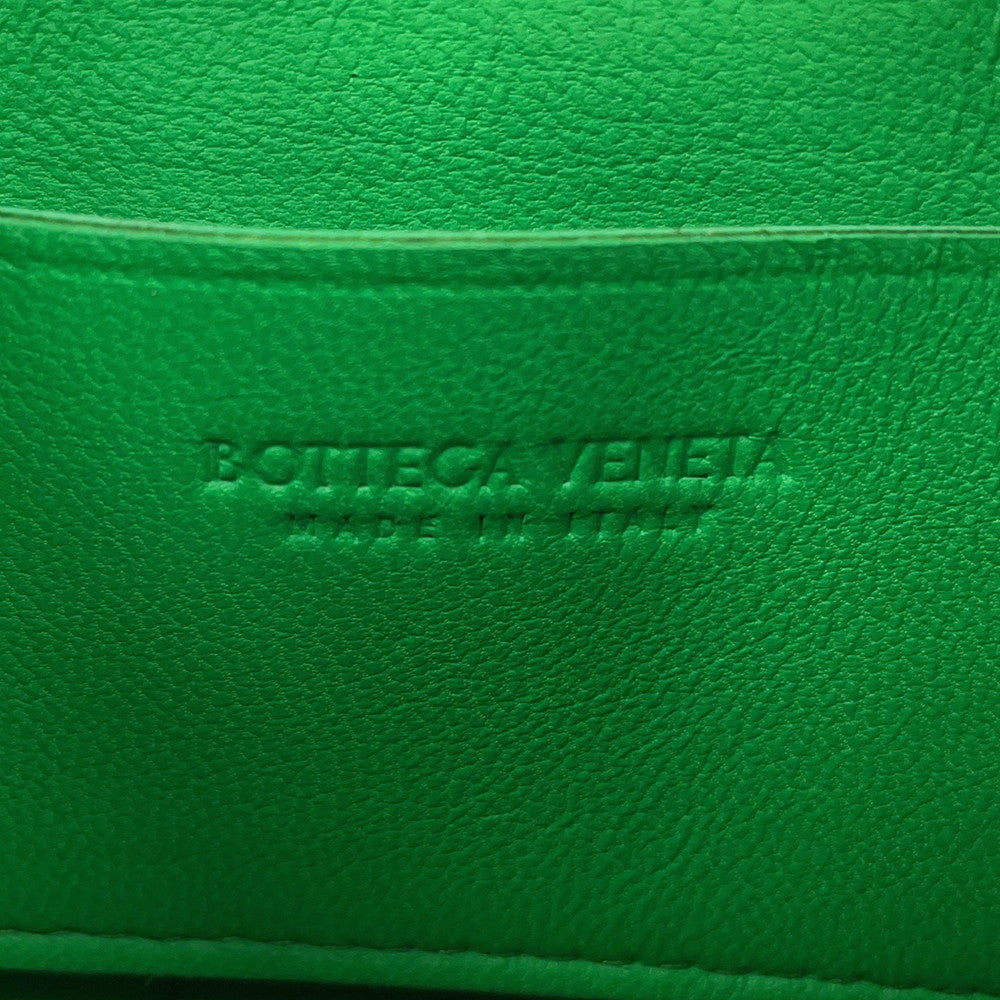 Bottega Veneta Candy Cassette Shoulder Parakeet666688 Lambskin