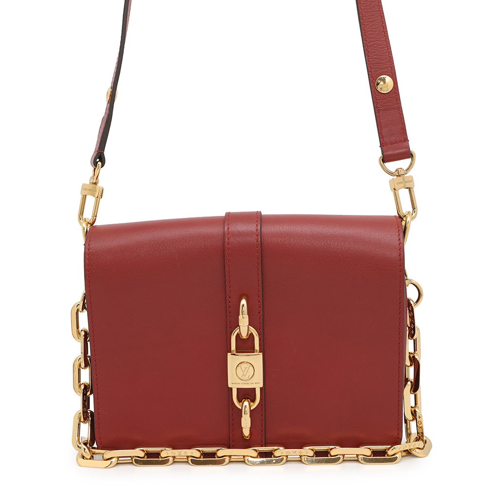 LOUIS VUITTON Rendezvous RedM57744 Leather