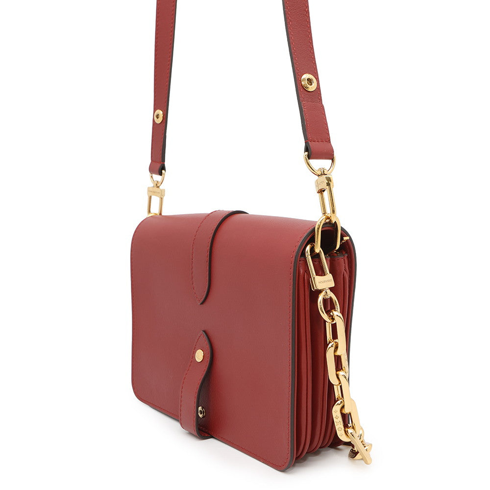 LOUIS VUITTON Rendezvous RedM57744 Leather