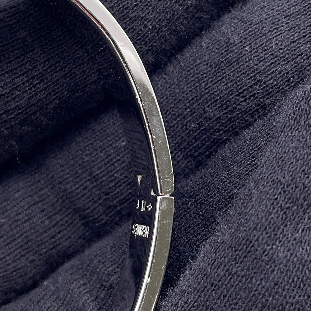 HERMES Clic crack Size PM Silver/Pink Metal