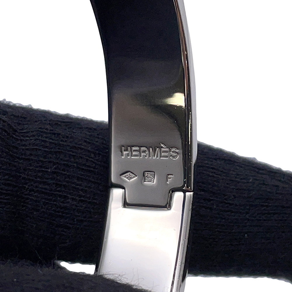 HERMES Clic crack Size PM Silver/Pink Metal