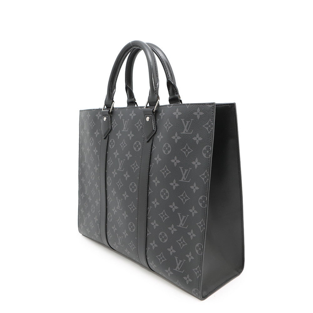 LOUIS VUITTON Sac Plat24H NoirM46451 Monogram Eclipse