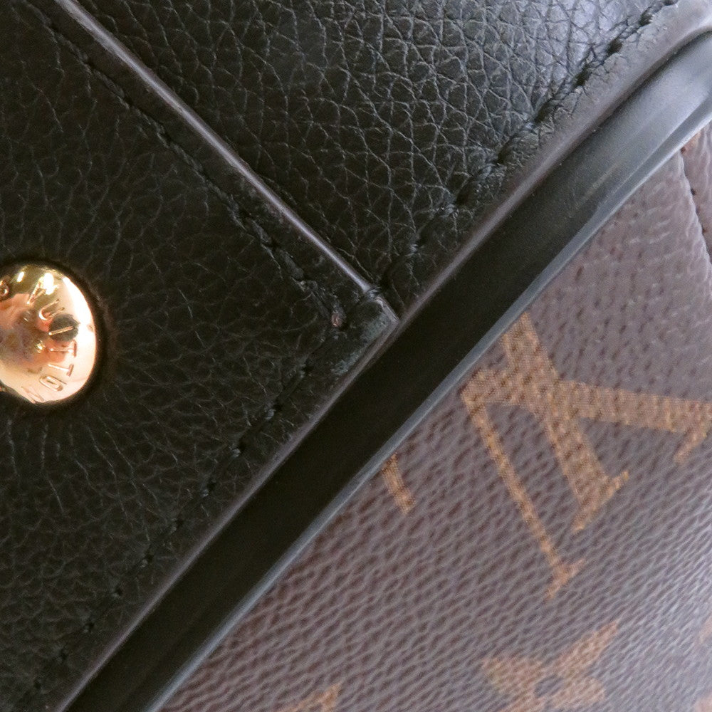 LOUIS VUITTON Kimono NoirM40460 Monogram Calf Leather Size MM