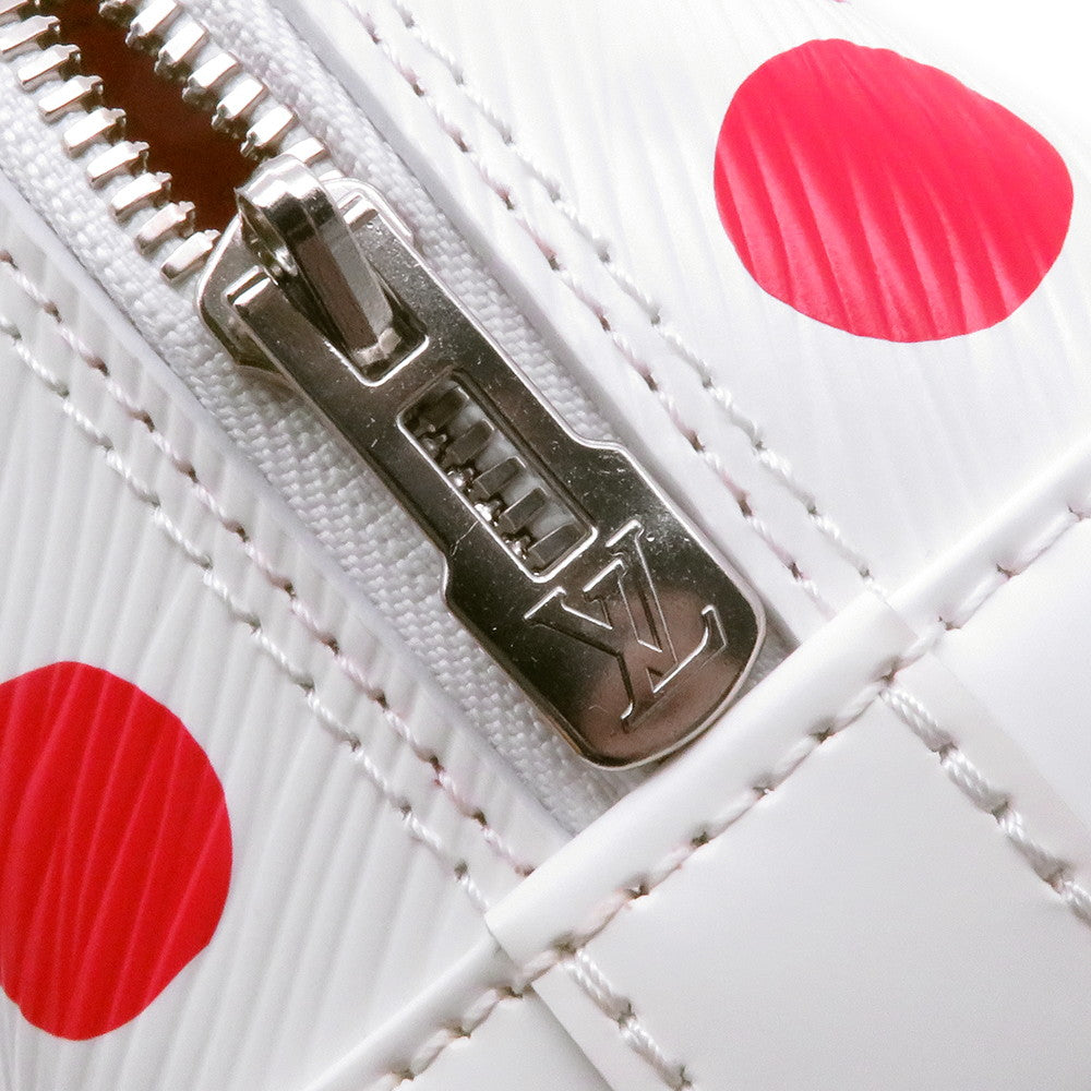 LOUIS VUITTON Alma LVxYK Blanc/RougeM21712 Epi Leather Infinity Dot Size BB