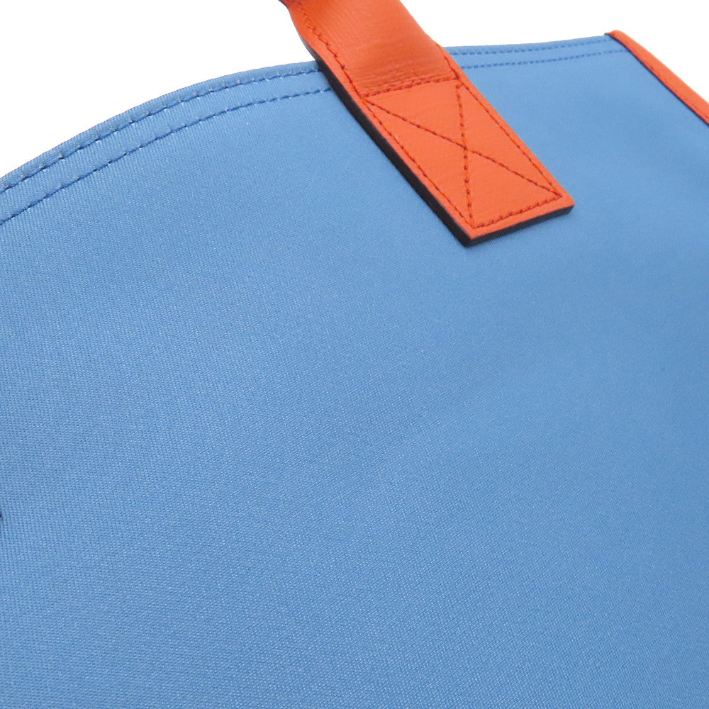 GUCCI Interlocking G Tote Bag Blue/Orange/White550763 Leather Nylon
