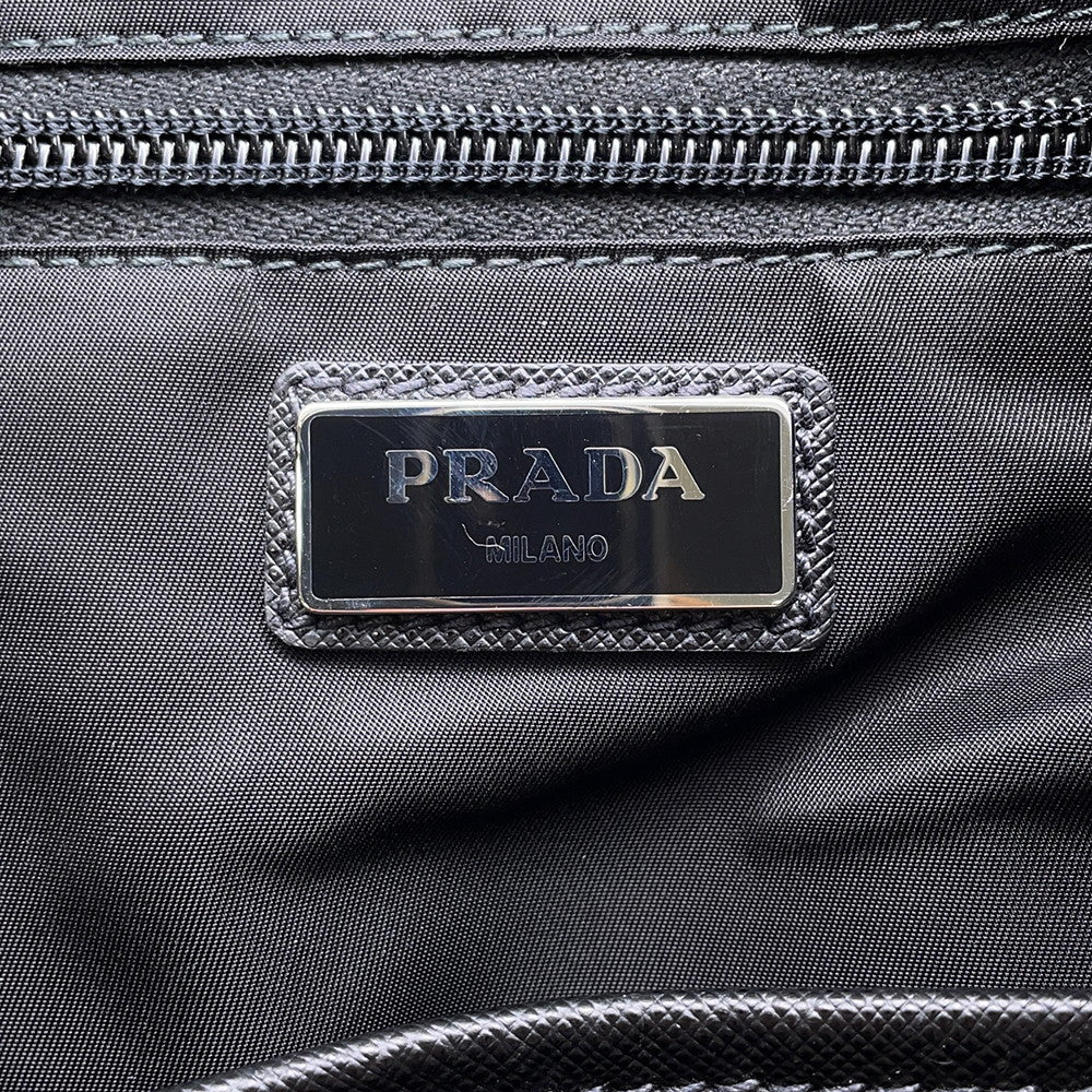 PRADA Comic Backpack Black Nylon