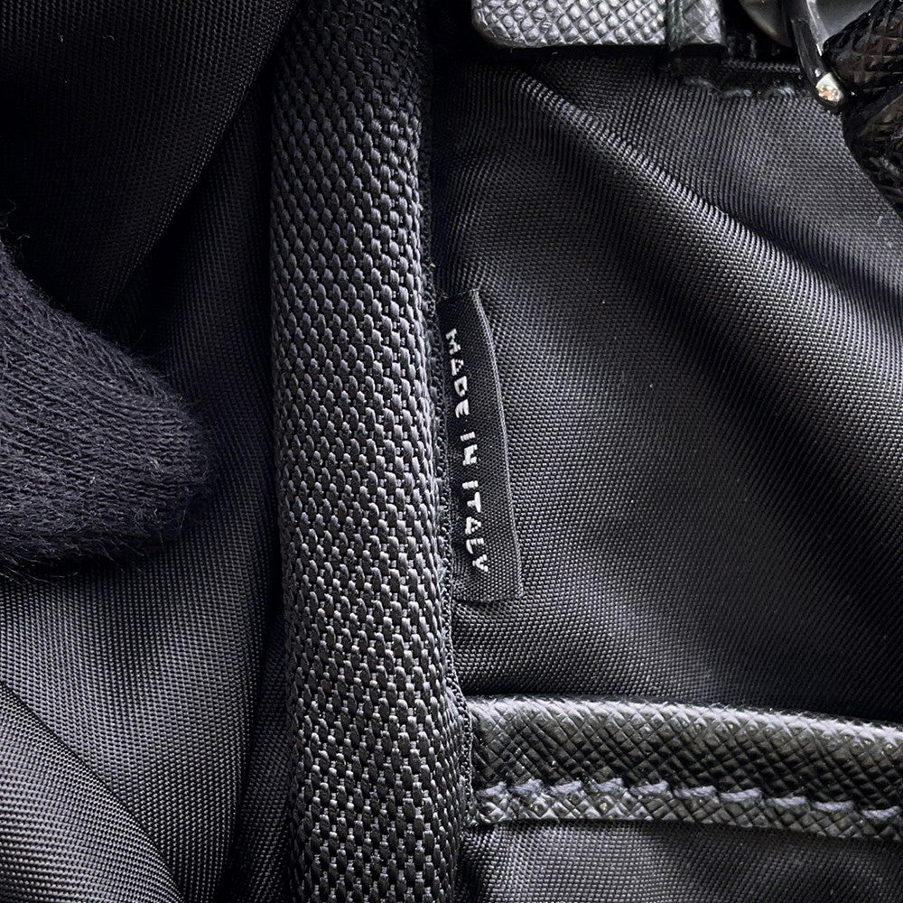 PRADA Comic Backpack Black Nylon