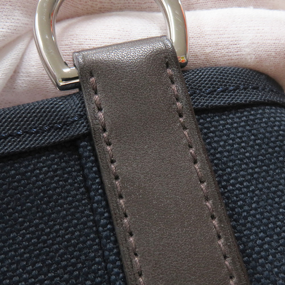 HERMES Sucked Pansage Groom Navy/Feu Canvas