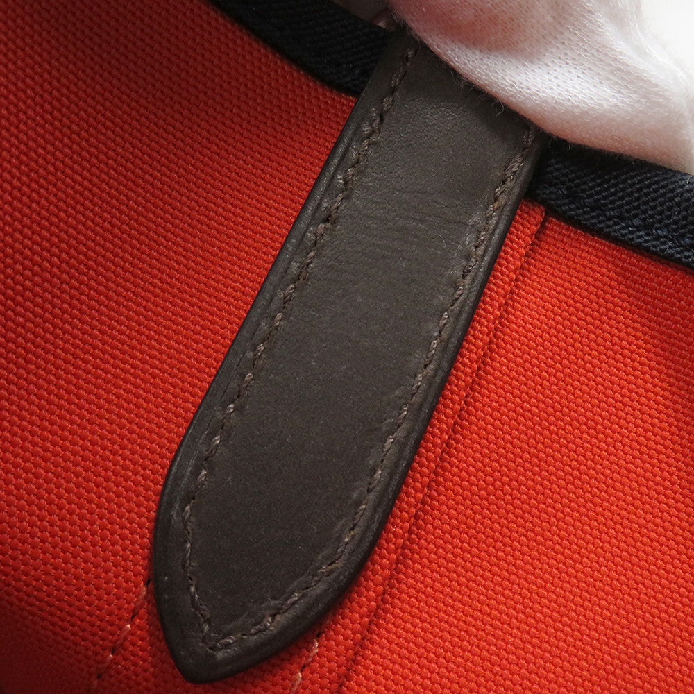 HERMES Sucked Pansage Groom Navy/Feu Canvas