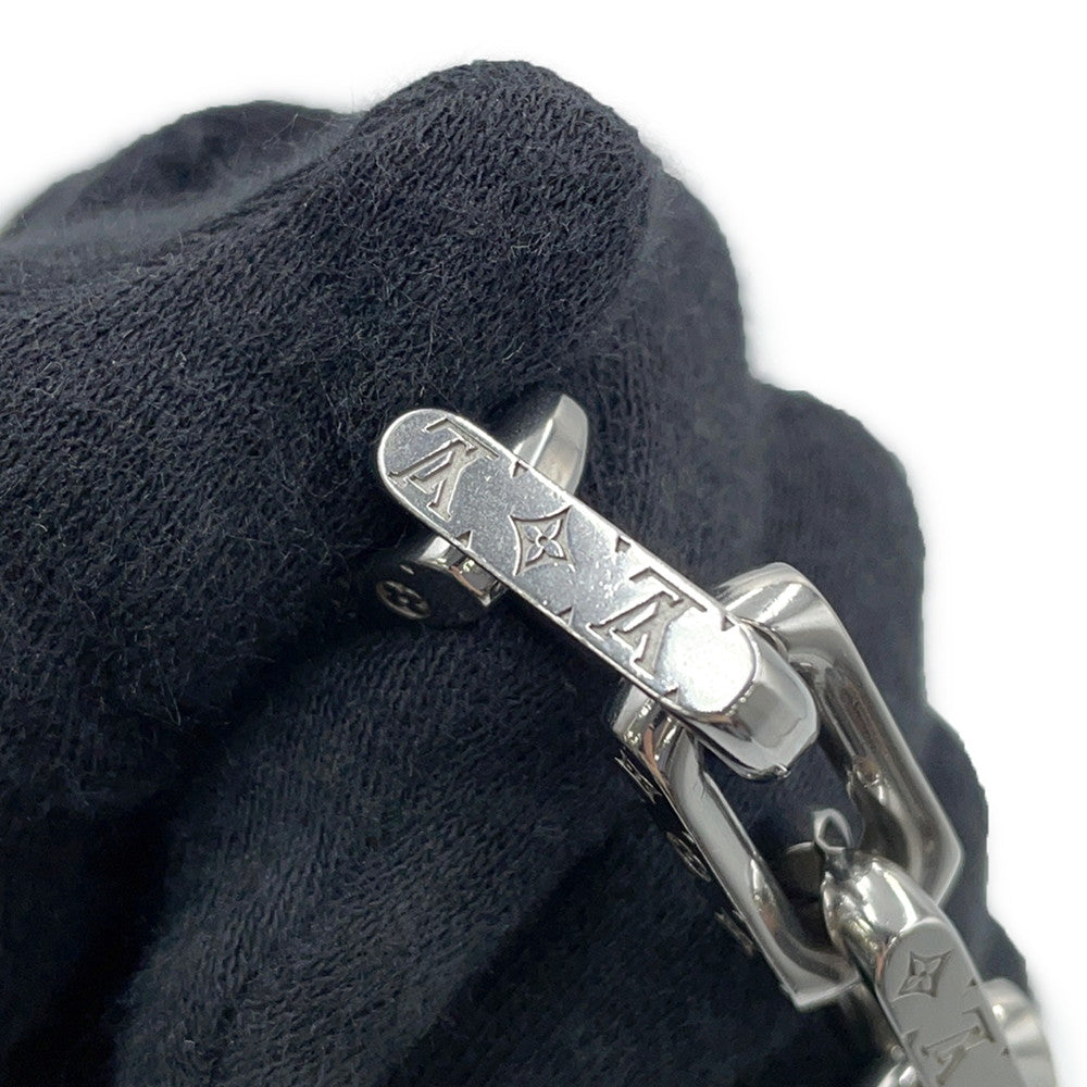 LOUIS VUITTON Bracelet・Monogram Chain SilverM00309 Metal