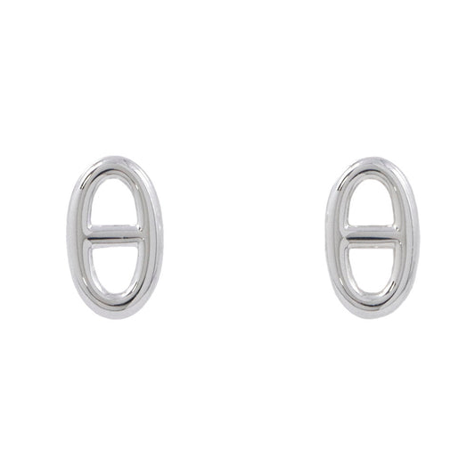 HERMES Chaine d'Ancre Farandole Earrings Size TPM SV925