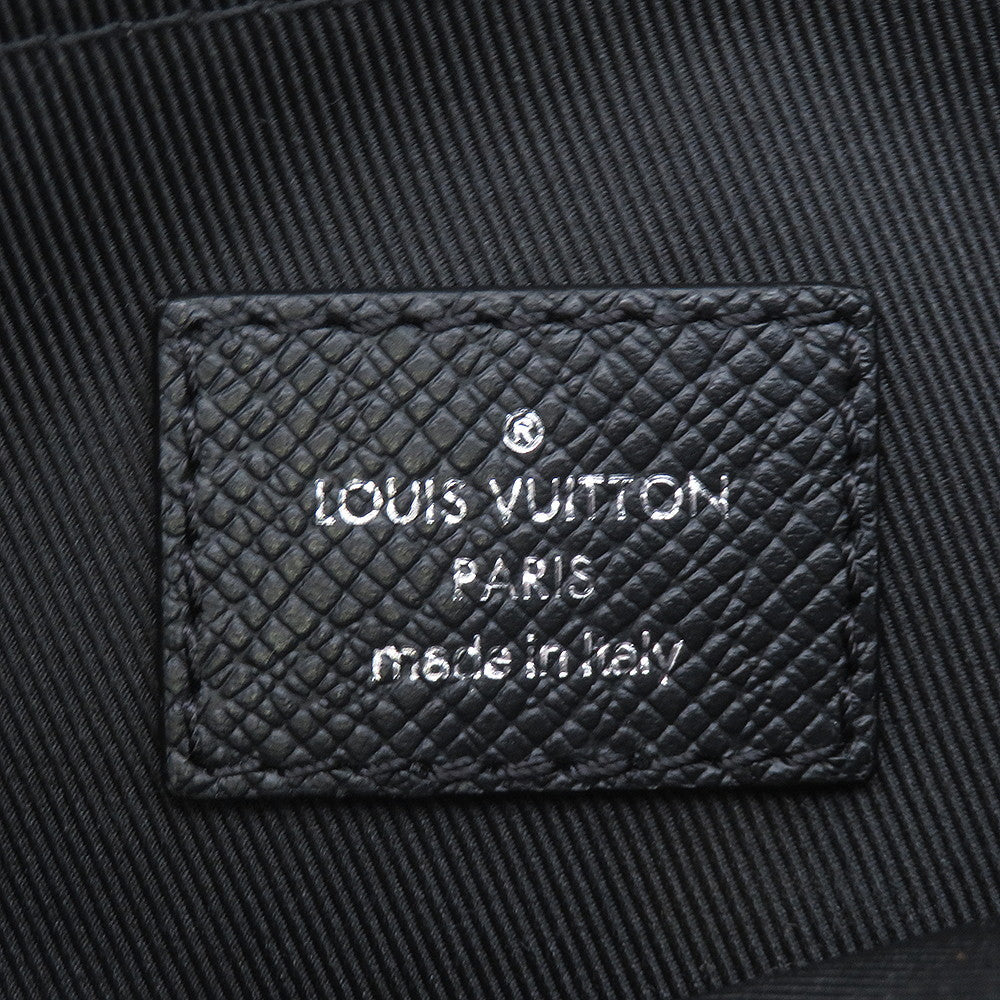 LOUIS VUITTON Outdoor messenger NoirM30233 Taiga Leather Monogram Eclipse Size PM