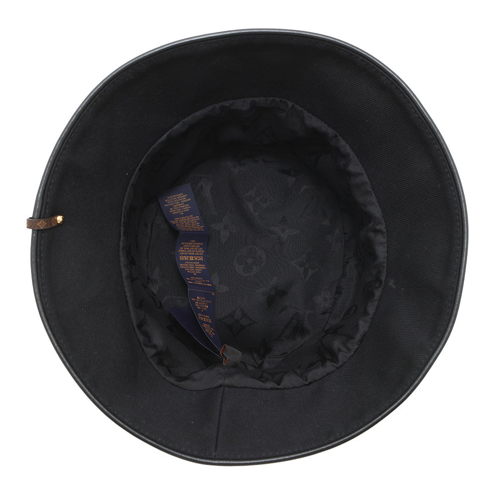 LOUIS VUITTON LV City Bucket Hat Size S BlackM7054S Cotton100%