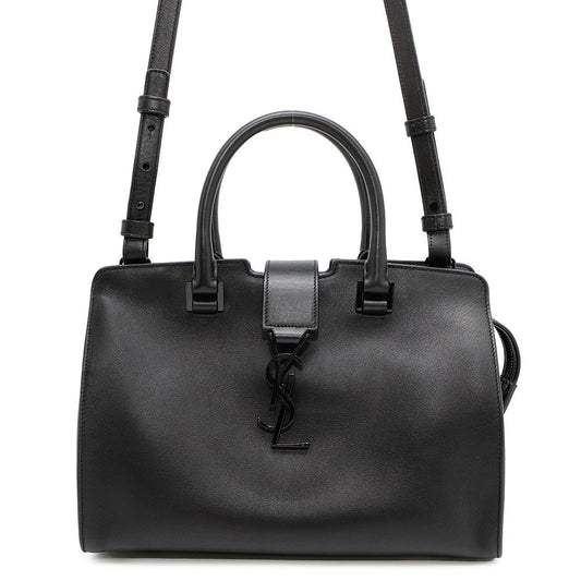 SAINT LAURENT PARIS Baby mosquito bus Black400914 Leather