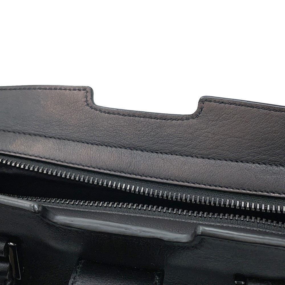 SAINT LAURENT PARIS Baby mosquito bus Black400914 Leather