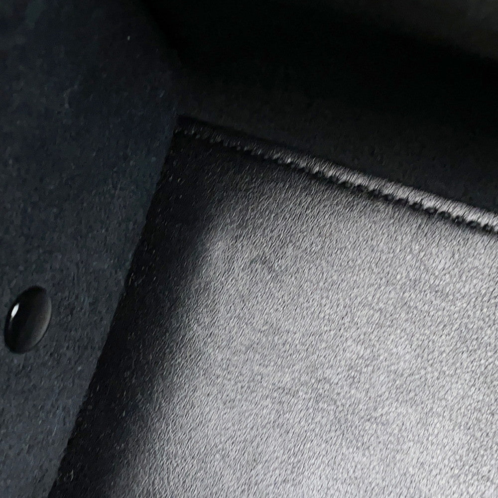 SAINT LAURENT PARIS Baby mosquito bus Black400914 Leather