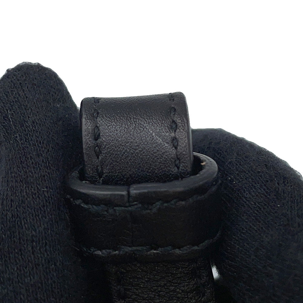 SAINT LAURENT PARIS Baby mosquito bus Black400914 Leather