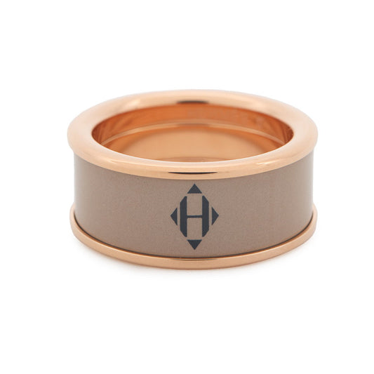 HERMES Uni Ring Size MM/T55 Marong rasse Enamel Metal