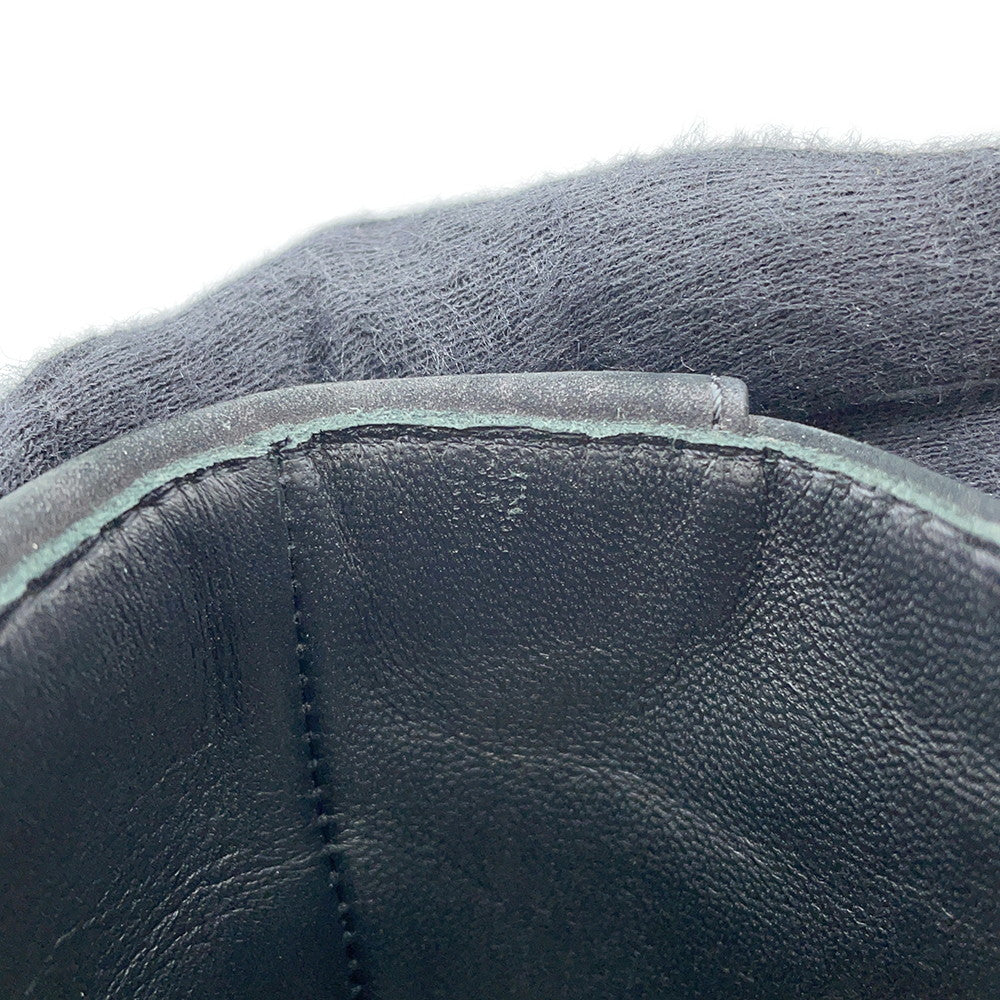 CHANEL short boots BlackG38169 suede Size 37