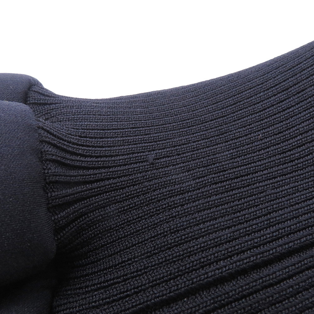 LOUIS VUITTON Embossed Monogram Zip-Up Jacket Size 36 Black1A9EPZ Nylon72% Polyurethane28%