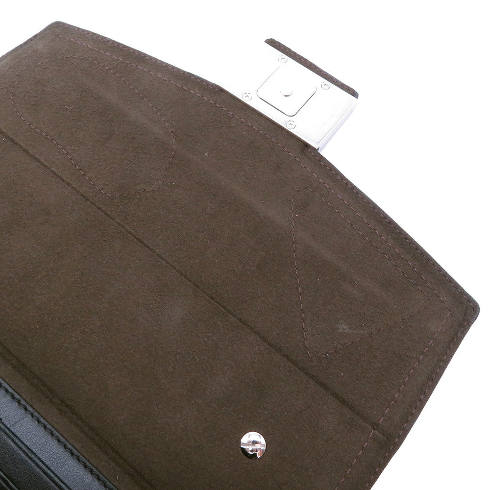 FENDI FENDIlicious Bucket Soft Trunk Zucca Pattern Brown/Black7VA565 Canvas Leather