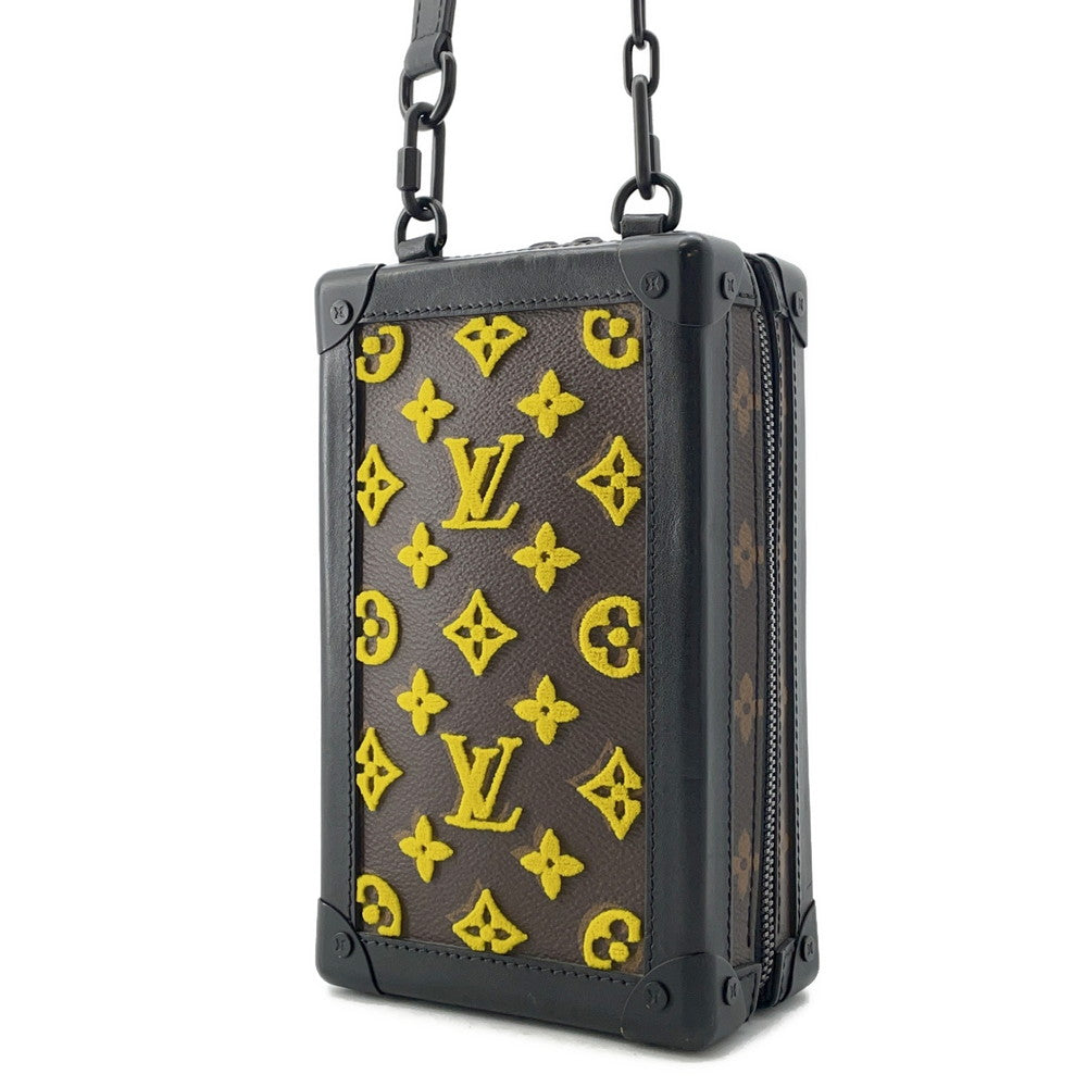 LOUIS VUITTON Vertical・Soft Trunk Brown/YellowM45079 Monogram / Toughtage