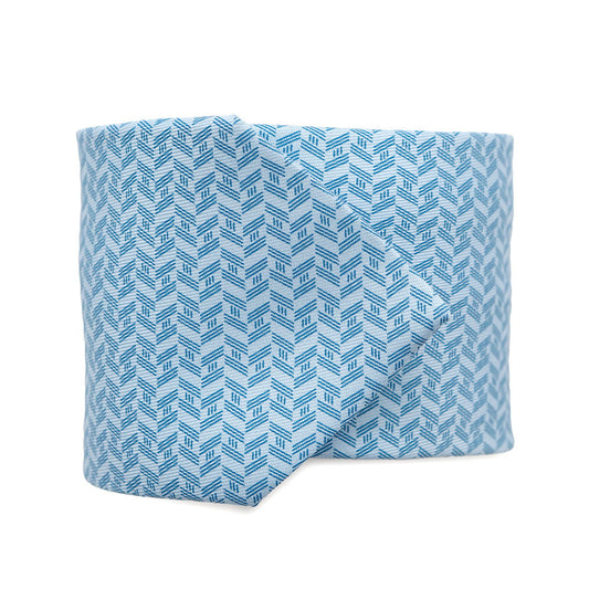 HERMES Tie HOblique Ciel Silk100%