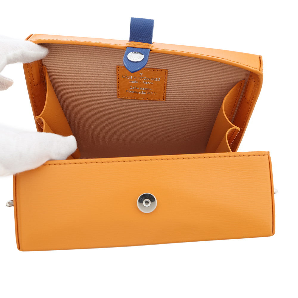 LOUIS VUITTON Shopper・Clutch SaffronM13984 Leather