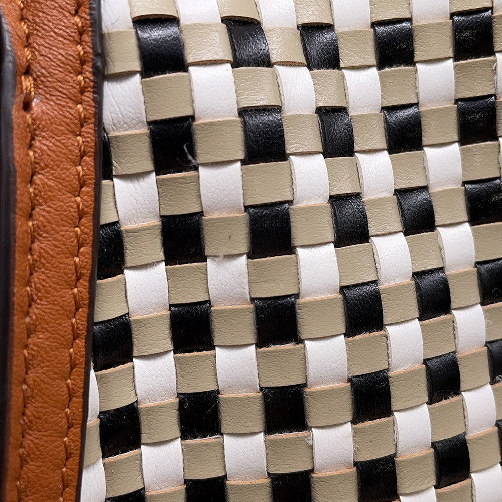 FENDI Peekaboo Essentials Brown/Multicolor8BN302 Leather