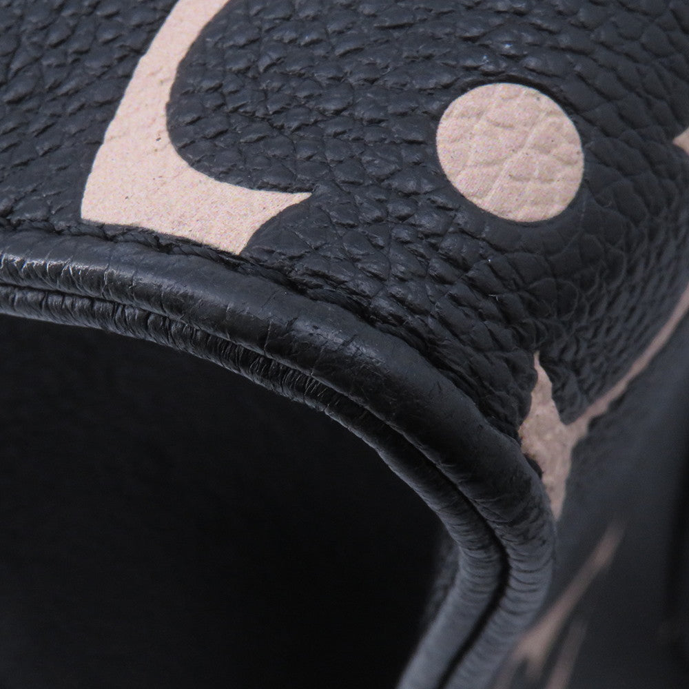 LOUIS VUITTON Onthego Noir/BeigeM45659 Bicolor Monogram Empreinte Leather Size PM